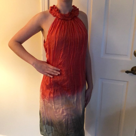 M M COUTURES SILK DRESS - Picture 3 of 6